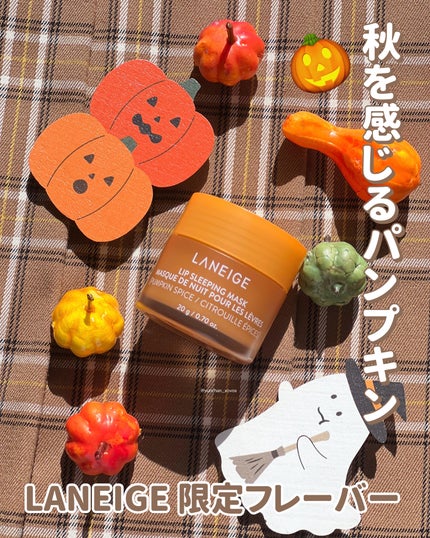 リップスリーピングマスク パンプキンスパイス/LANEIGE/リップバームを使ったクチコミ(1枚目)
