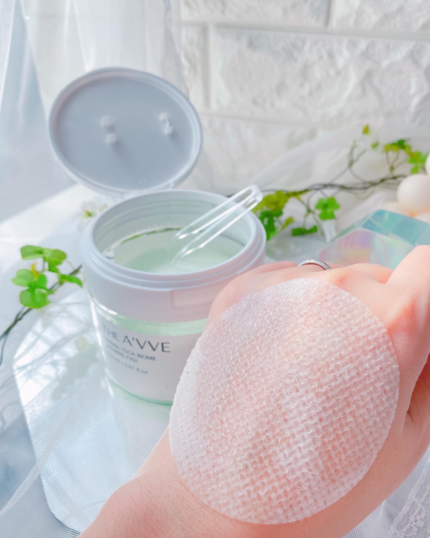 ダーマテカバイオームカーミングパッド/THE A'VVE/トナーパッドを使ったクチコミ(1枚目)