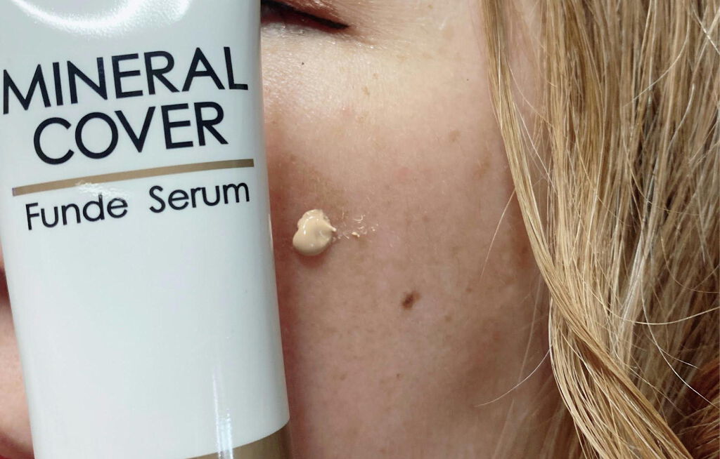 ミネラルカバー薬用美白ファンデセラム/ミリオナ化粧品/美容液を使ったクチコミ(1枚目)