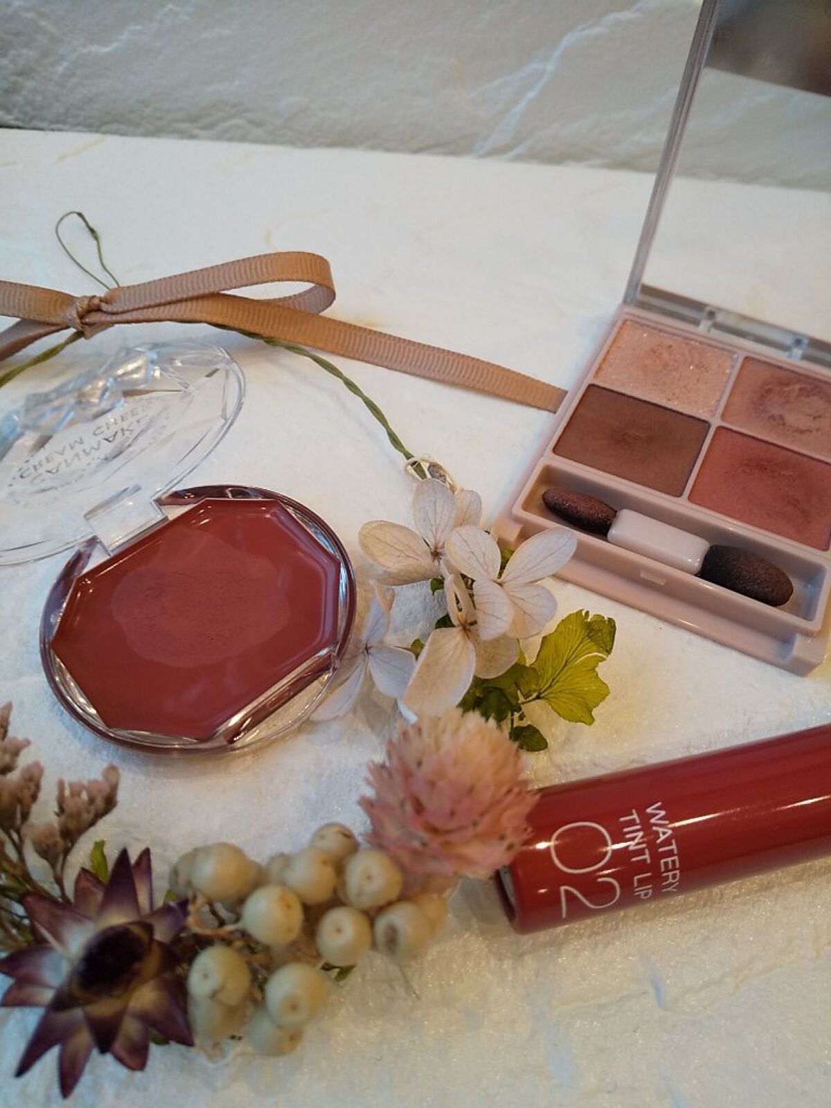 クリームチーク/キャンメイク/ジェル・クリームチークを使ったクチコミ（1枚目）