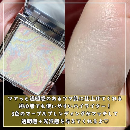 スキンルミナスハイライター/DEAR DAHLIA/パウダーハイライトを使ったクチコミ(2枚目)
