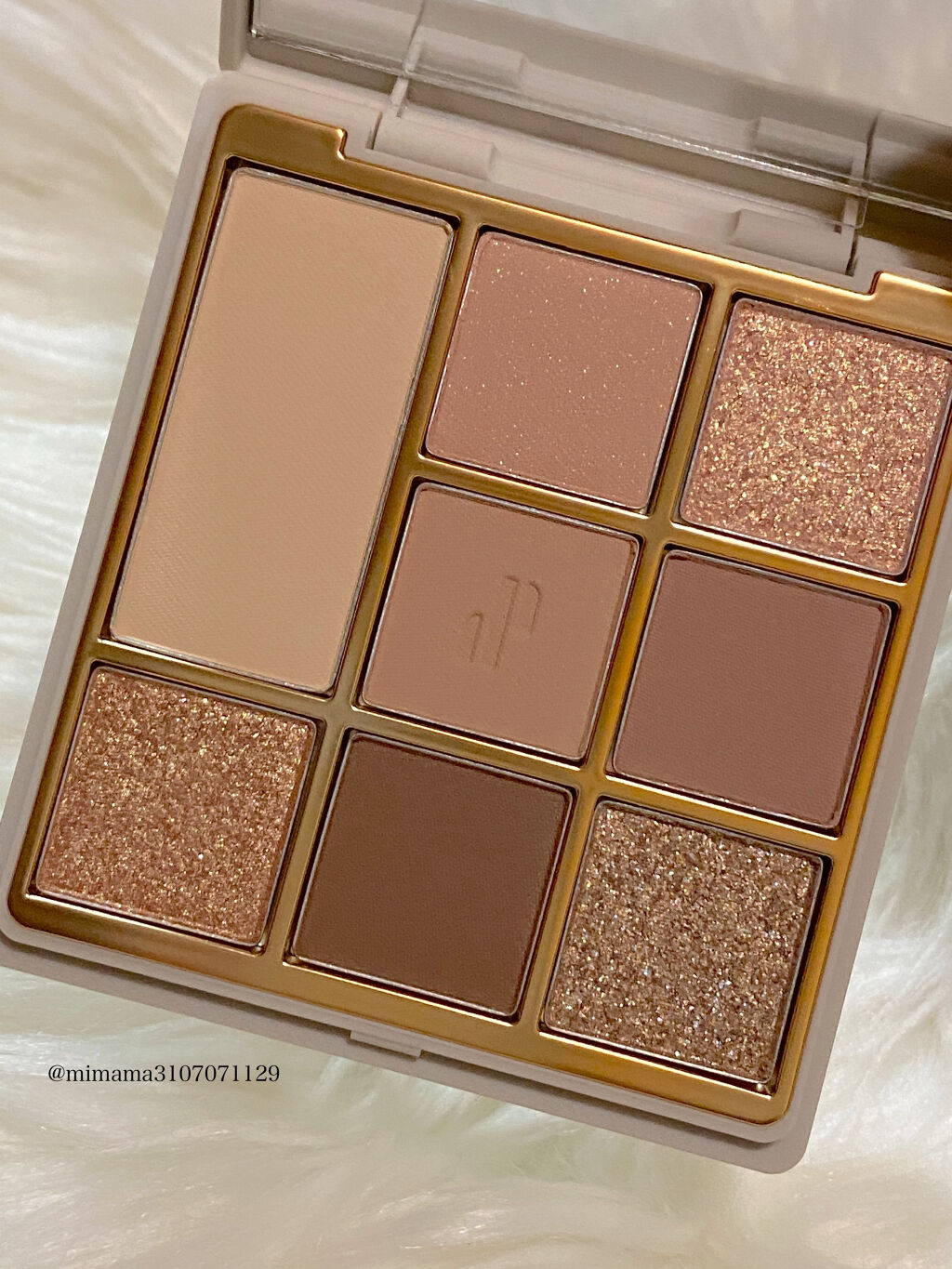 ドットオンムードアイパレット 04 アナザーヌードファセット/Heart Percent/アイシャドウパレットを使ったクチコミ（2枚目）