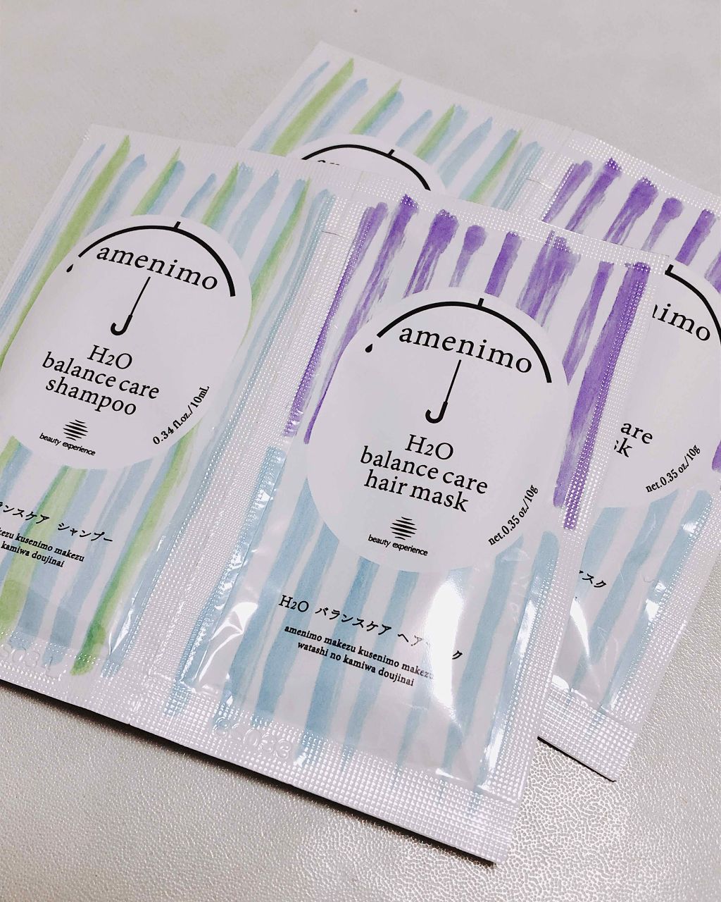 H2O バランスケア シャンプー/トリートメント/amenimo(アメニモ)/市販シャンプーを使ったクチコミ(1枚目)