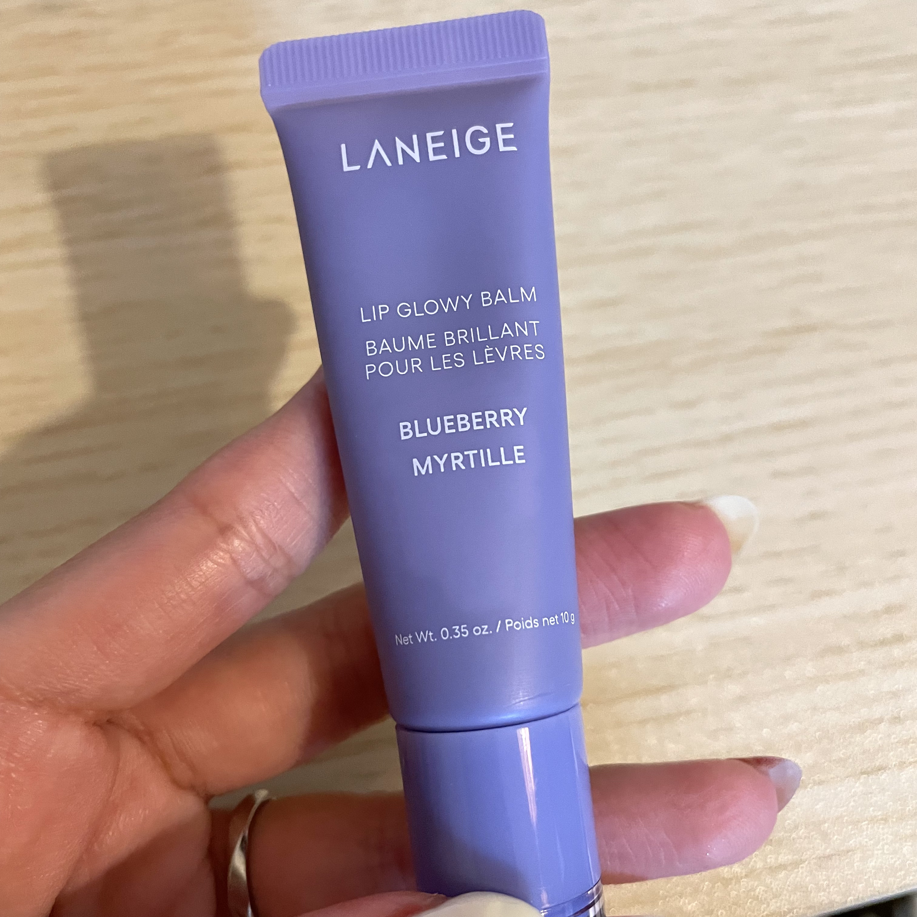 リップグロウィバーム/LANEIGE/リップバームを使ったクチコミ（2枚目）