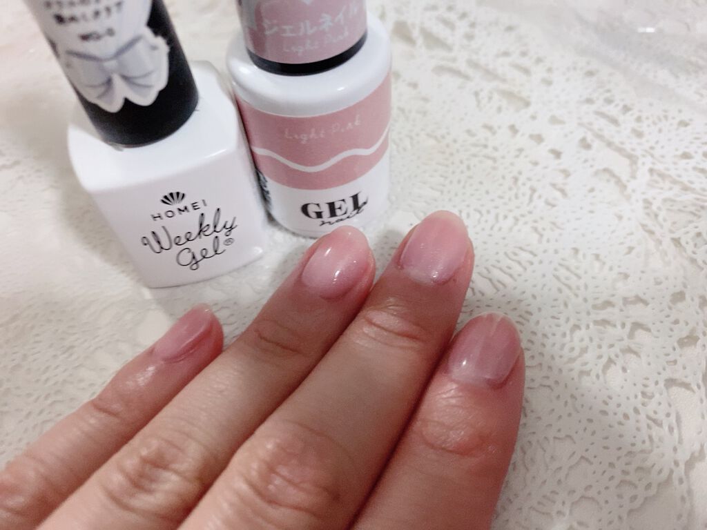 ウィークリージェル/HOMEI/ジェルネイルを使ったクチコミ（1枚目）