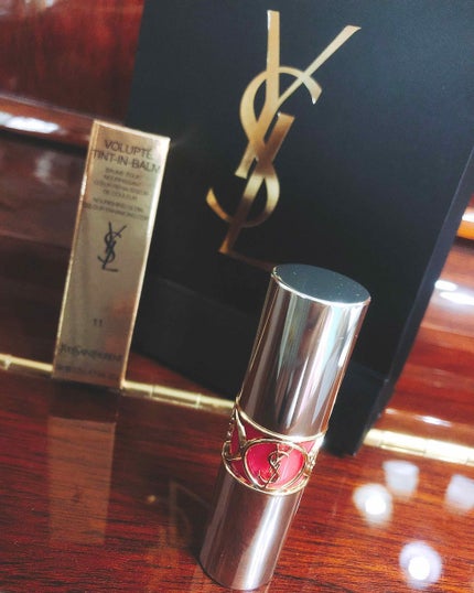 ヴォリュプテ ティントインバーム/YVES SAINT LAURENT BEAUTE/口紅を使ったクチコミ(1枚目)