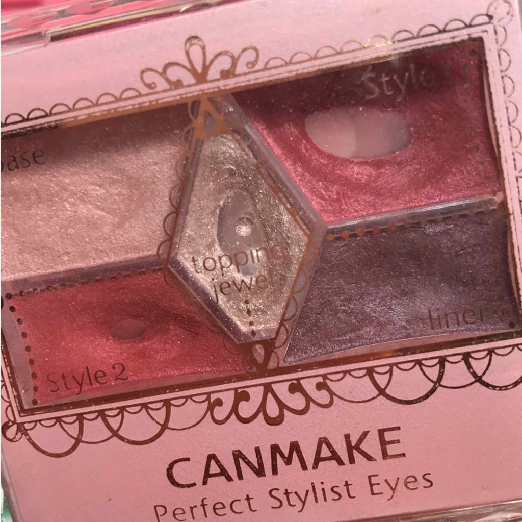 【旧品】パーフェクトスタイリストアイズ/キャンメイク/アイシャドウパレットを使ったクチコミ（1枚目）