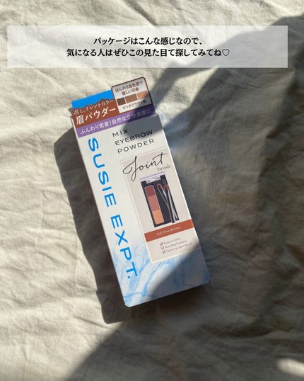 スージー エキスパートミックスアイブロウ パウダー/SUSIE N.Y./パウダーアイブロウを使ったクチコミ(5枚目)