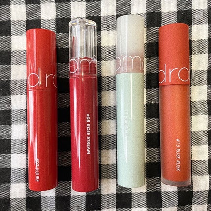 ジューシーラスティングティント/rom&nd/リップティントを使ったクチコミ(4枚目)