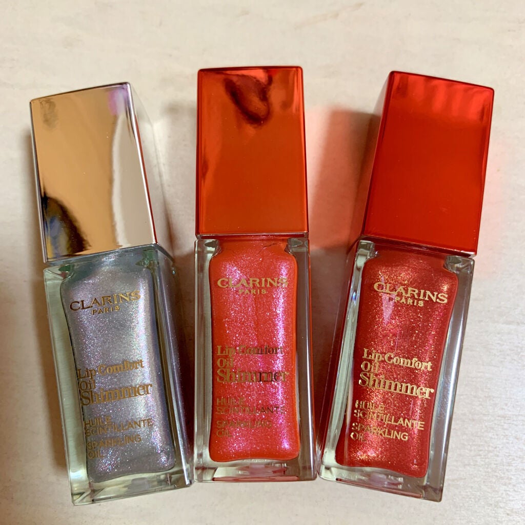 コンフォート リップオイル シマー/CLARINS/リップグロスを使ったクチコミ(1枚目)