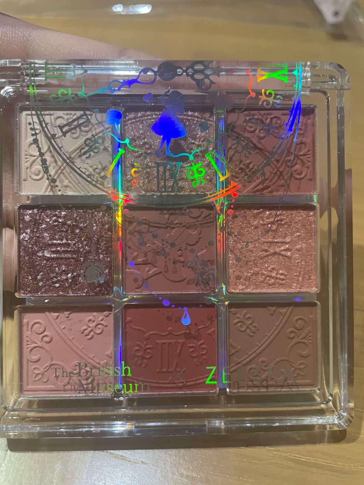 クォーツ 9色アイシャドウパレット(ドリームランドアイシャドウ)/ZEESEA/アイシャドウパレットを使ったクチコミ(3枚目)