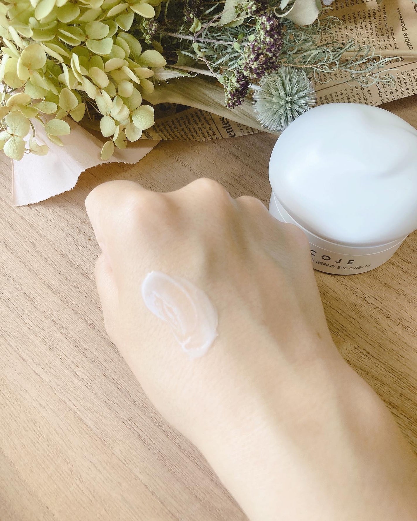 バイタル イン ジェジュ タイム リペア アイクリーム/ACCOJE/アイケア・アイクリームを使ったクチコミ(5枚目)