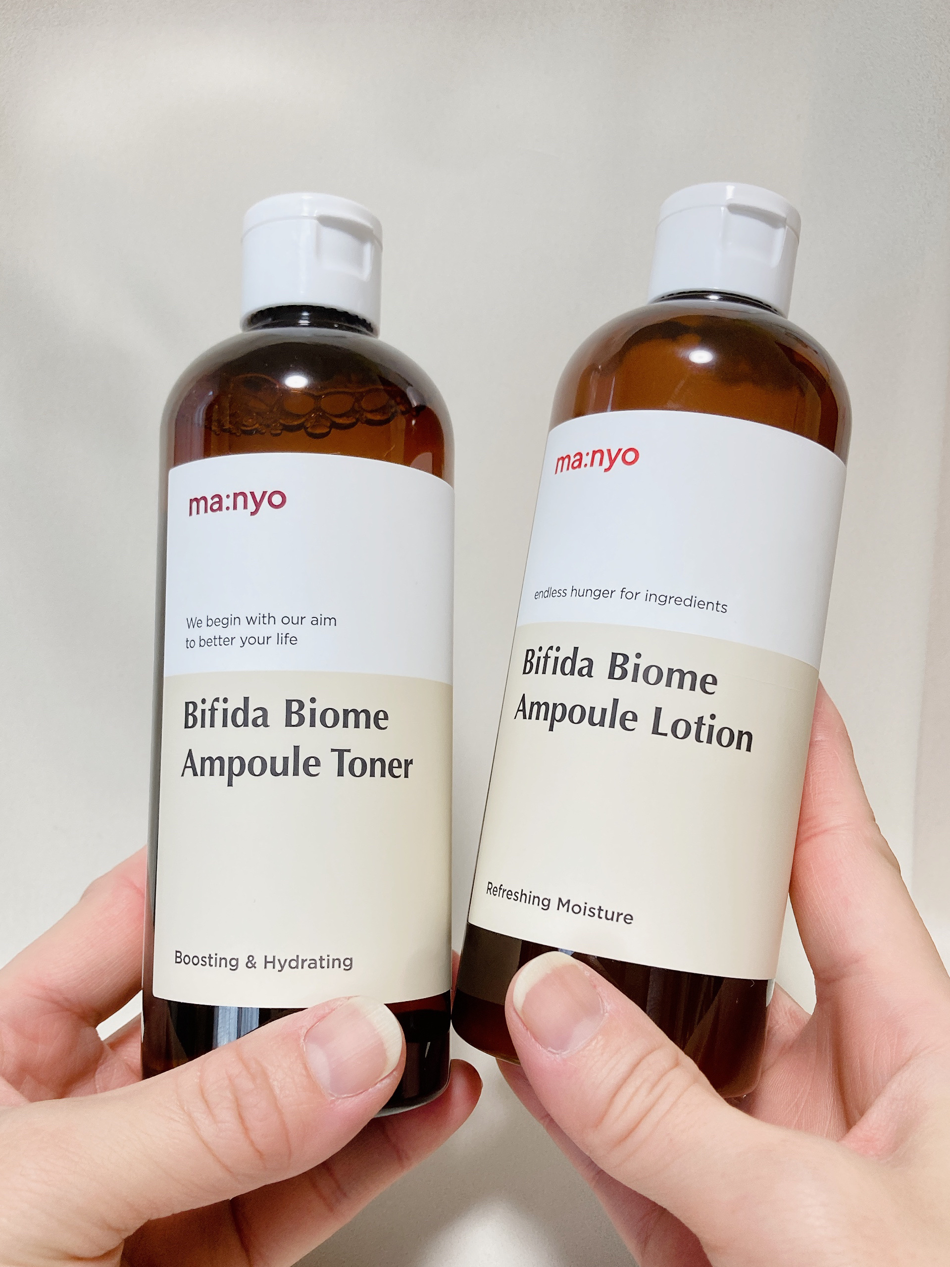 ビフィダバイオームアンプルローション/manyo/乳液を使ったクチコミ（1枚目）