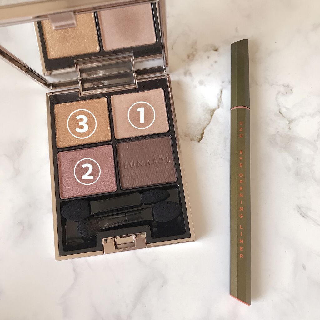 アイカラーレーション/LUNASOL/アイシャドウパレットを使ったクチコミ（1枚目）