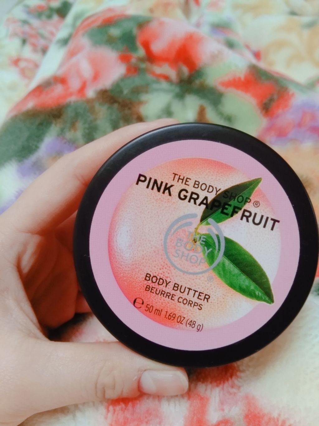 ボディバター ピンクグレープフルーツ/THE BODY SHOP/ボディクリームを使ったクチコミ(1枚目)