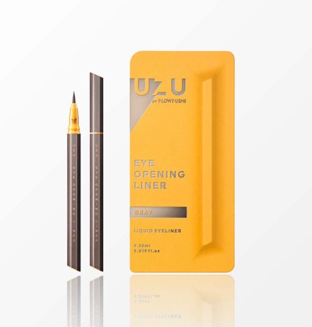 EYE OPENING LINER/UZU BY FLOWFUSHI/リキッドアイライナーを使ったクチコミ(1枚目)