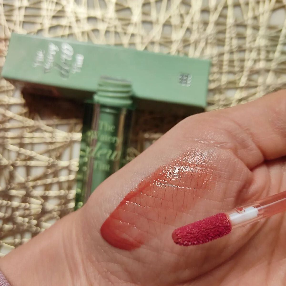 ザ ウォータリーデューティント/MERZY/リップティントを使ったクチコミ(1枚目)