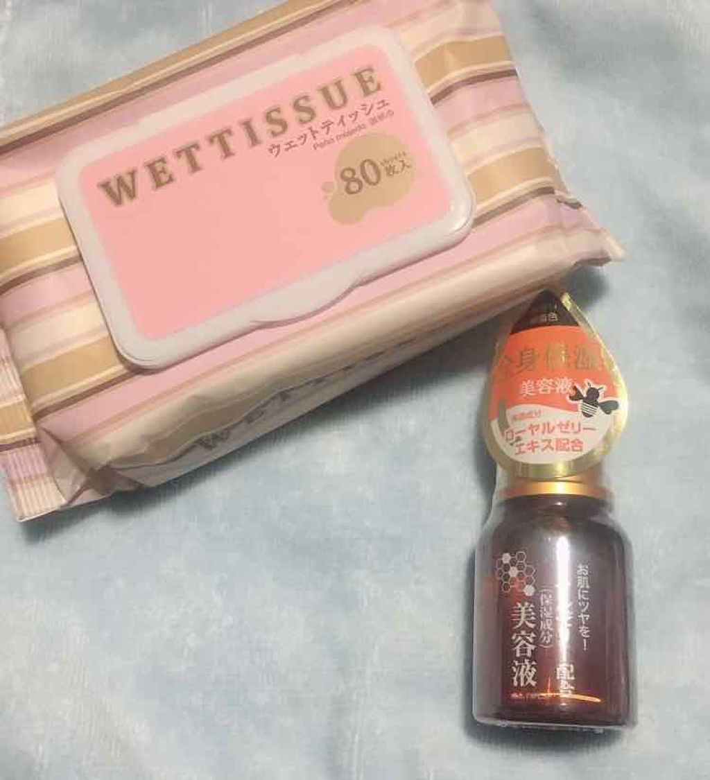 ウェットティッシュ/DAISO/ティッシュを使ったクチコミ（1枚目）