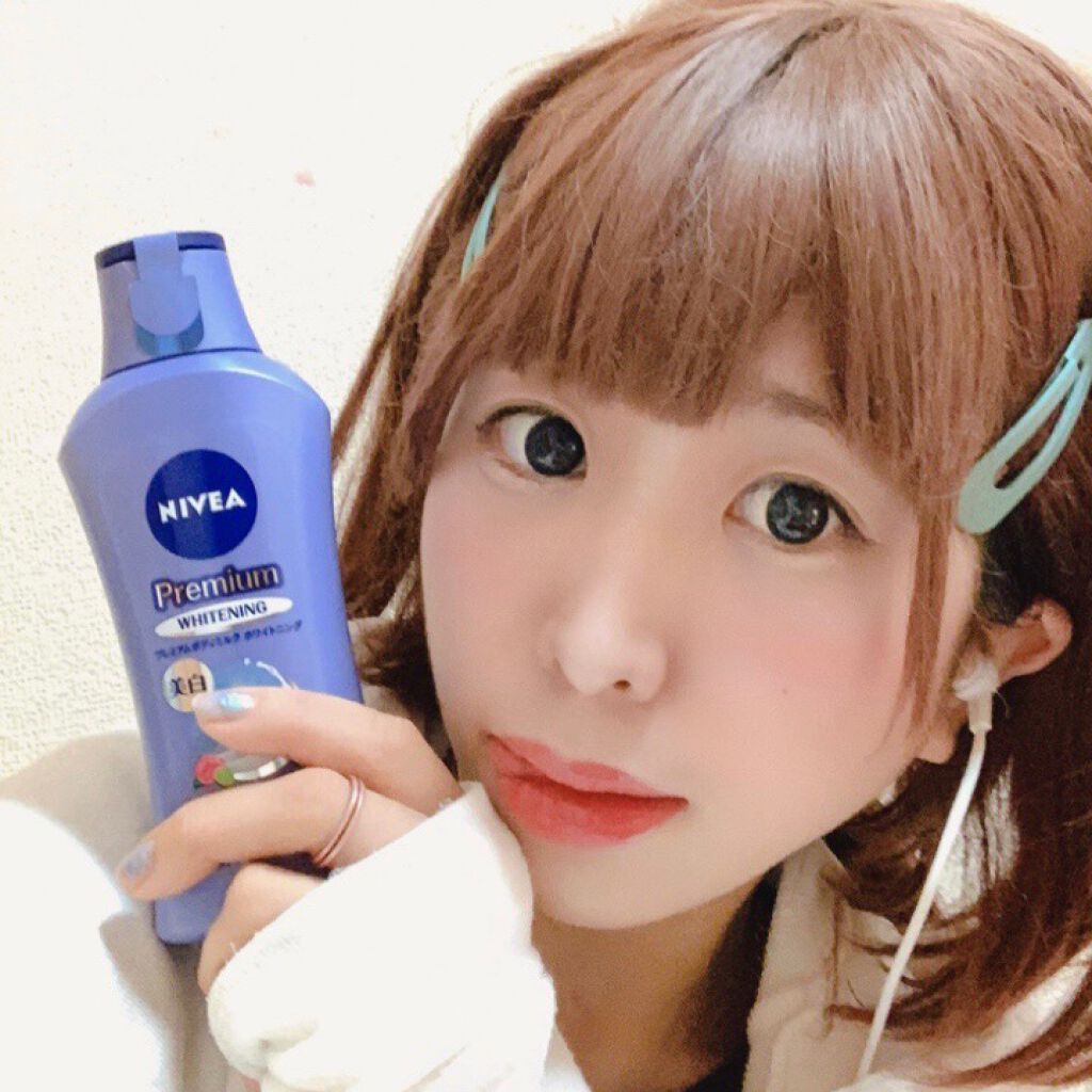 プレミアムボディミルク ホワイトニング【医薬部外品】		/ニベア/ボディミルクを使ったクチコミ（3枚目）