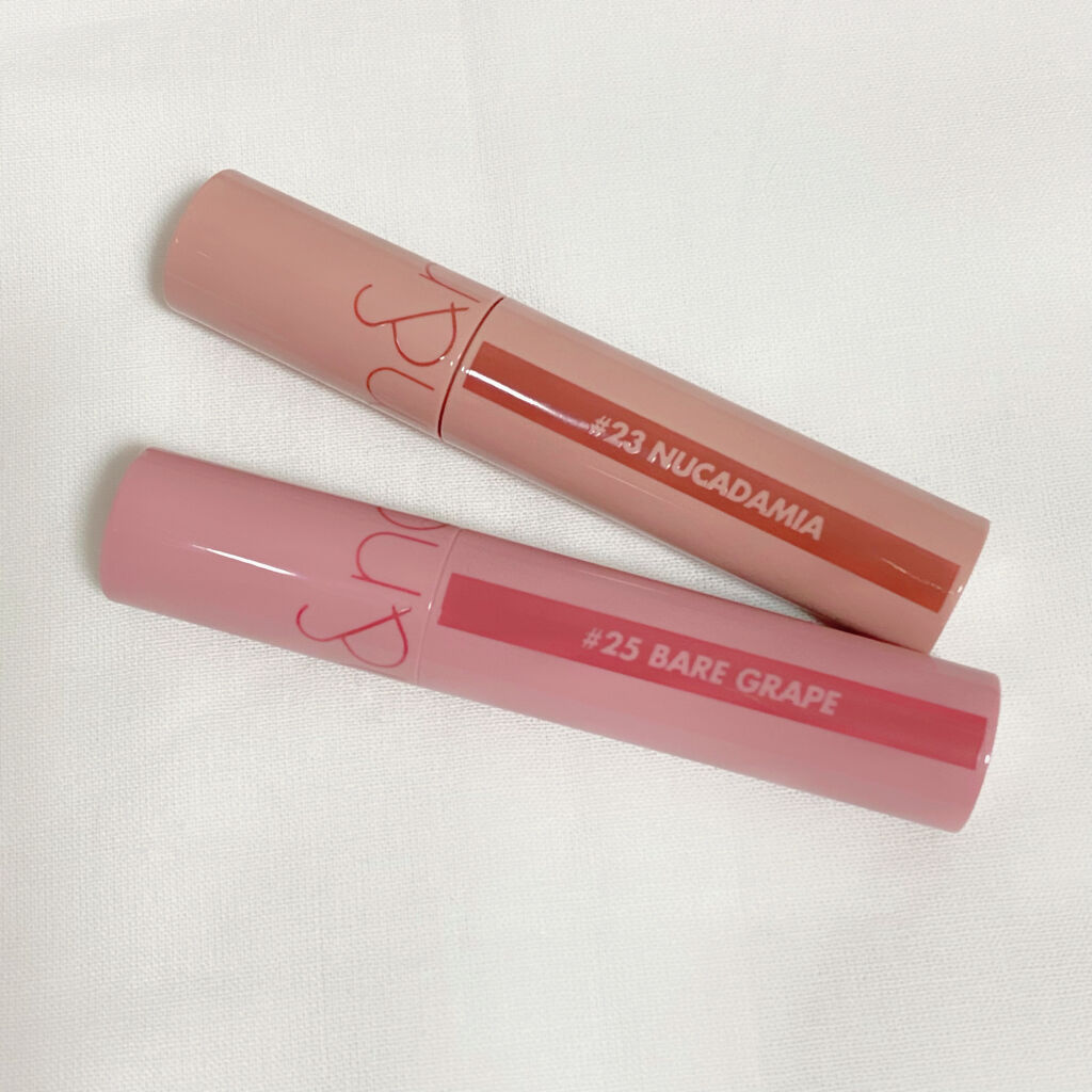 ジューシーラスティングティント/rom&nd/リップティントを使ったクチコミ（1枚目）