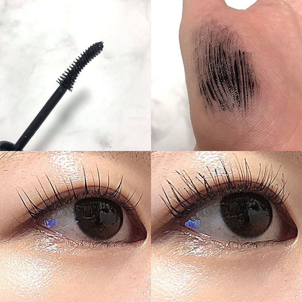 スマートウォータープルーフマスカラ 01 ブラックマスカラ/SISTER ANN/マスカラを使ったクチコミ（3枚目）