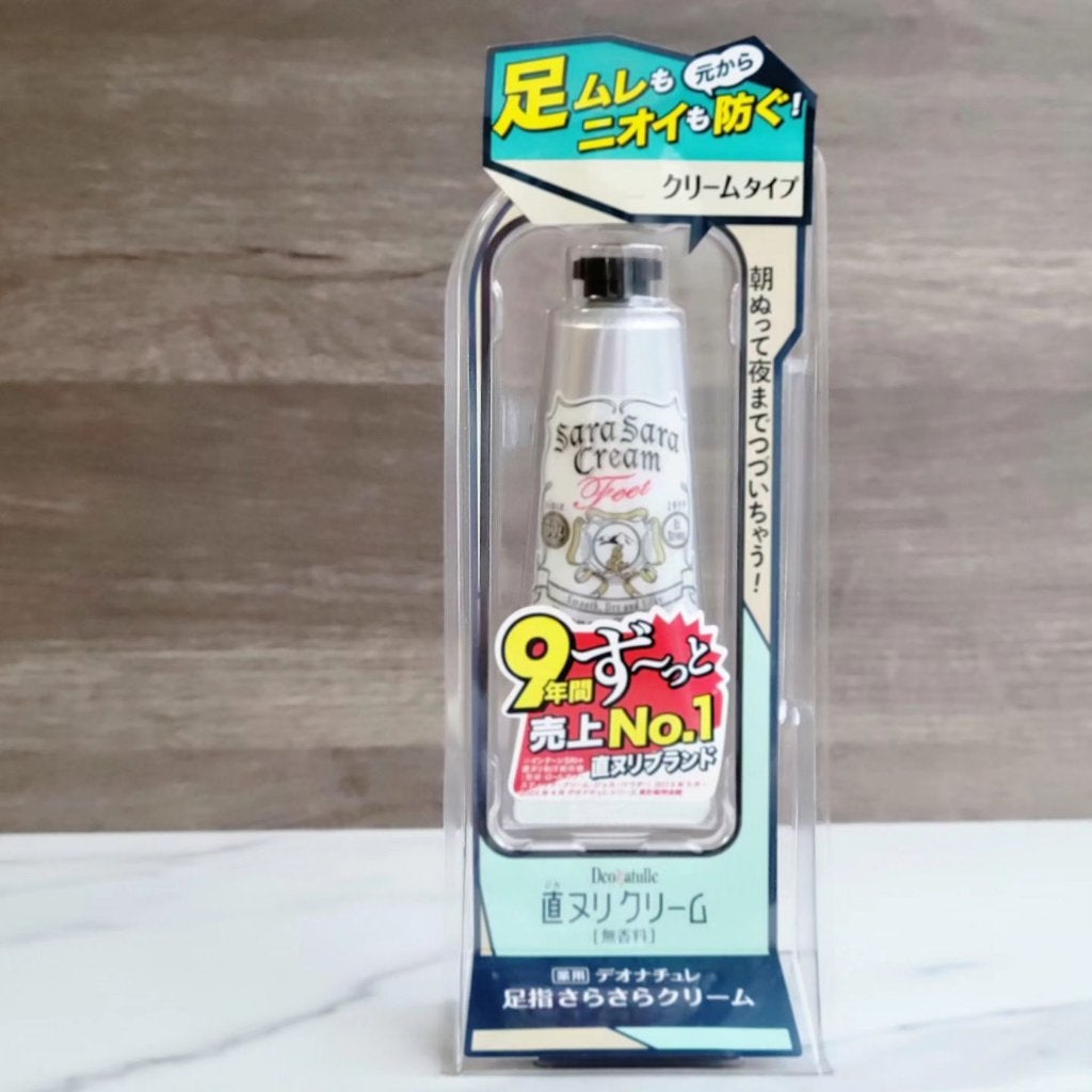 薬用足指さらさらクリーム/デオナチュレ/デオドラント・制汗剤を使ったクチコミ(1枚目)