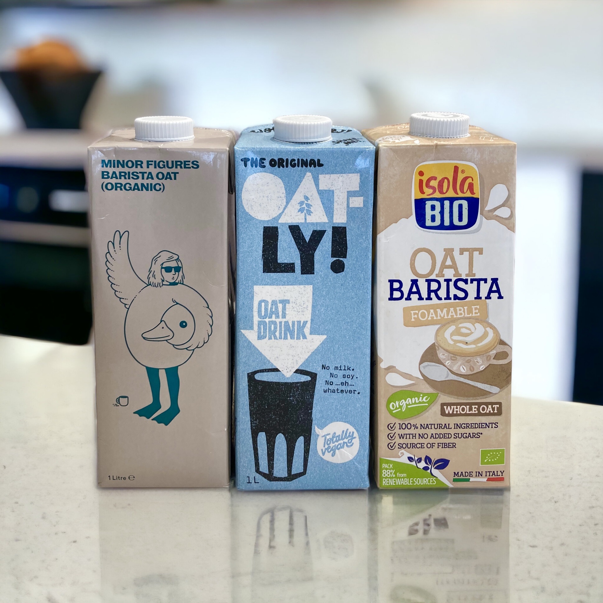 有機バリスタオーツミルク/MINOR FIGURES/オーツ・アーモンドミルクを使ったクチコミ（3枚目）