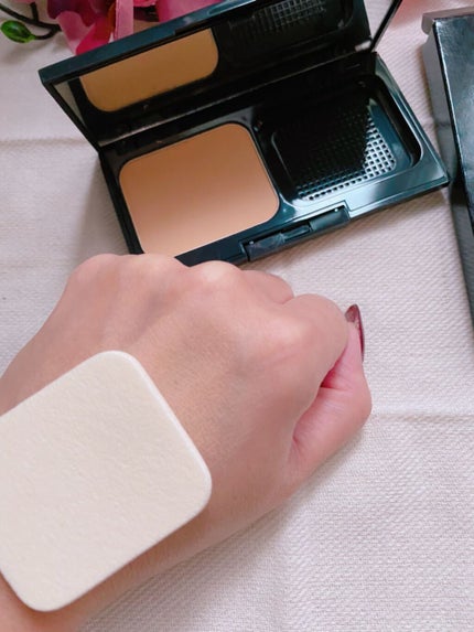 カラーステイ ロングウェア UV パウダー ファンデーション/REVLON/パウダーファンデーションを使ったクチコミ(5枚目)