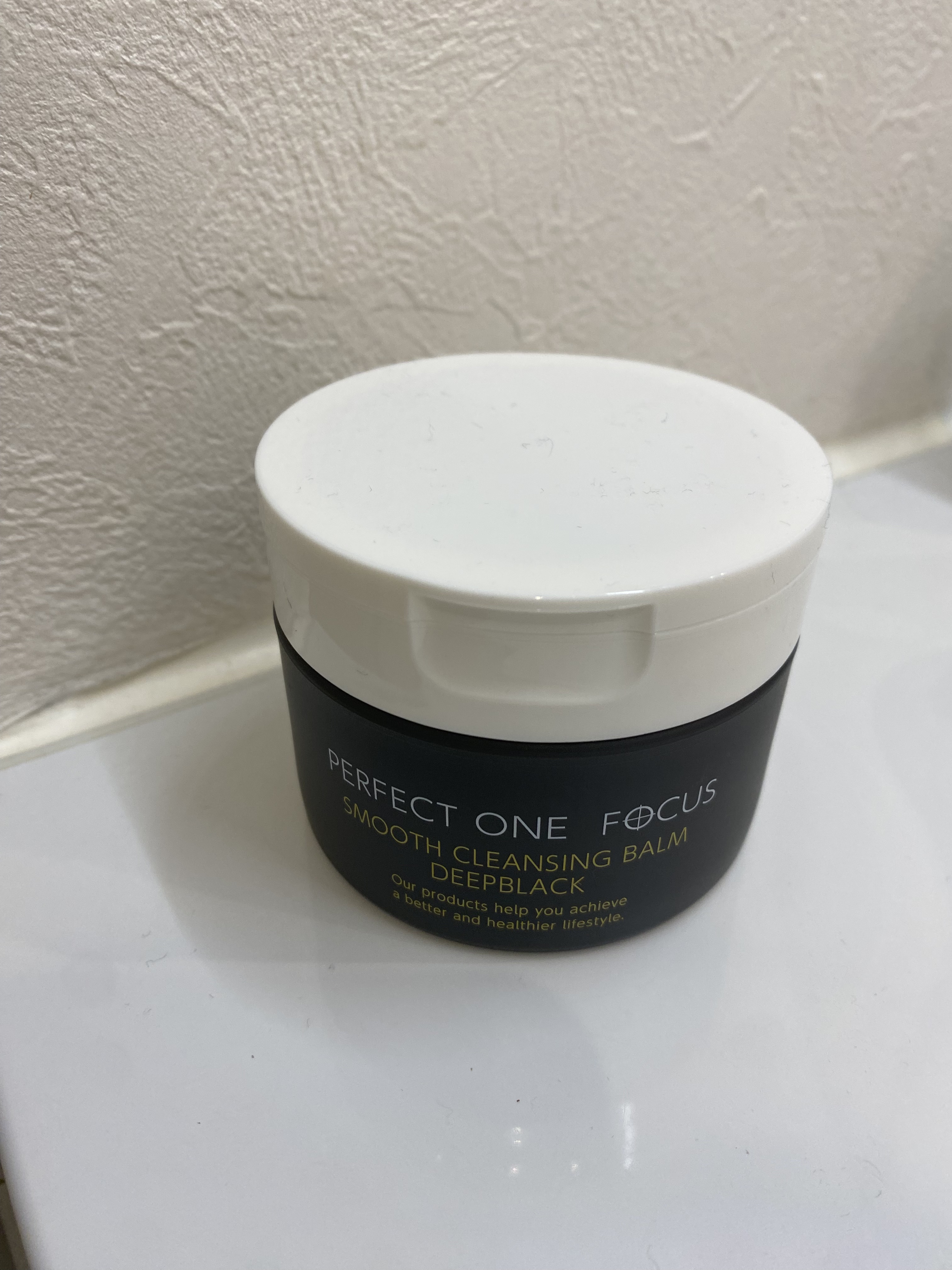 パーフェクトワンフォーカス スムースクレンジングバーム ディープブラック/PERFECT ONE  FOCUS/クレンジングバームを使ったクチコミ（2枚目）