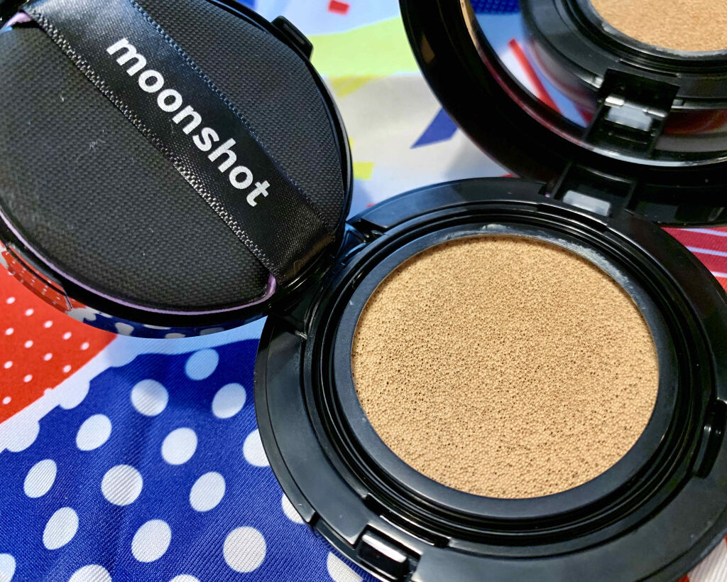 マイクロコレクトフィットクッション/moonshot/クッションファンデーションを使ったクチコミ（2枚目）