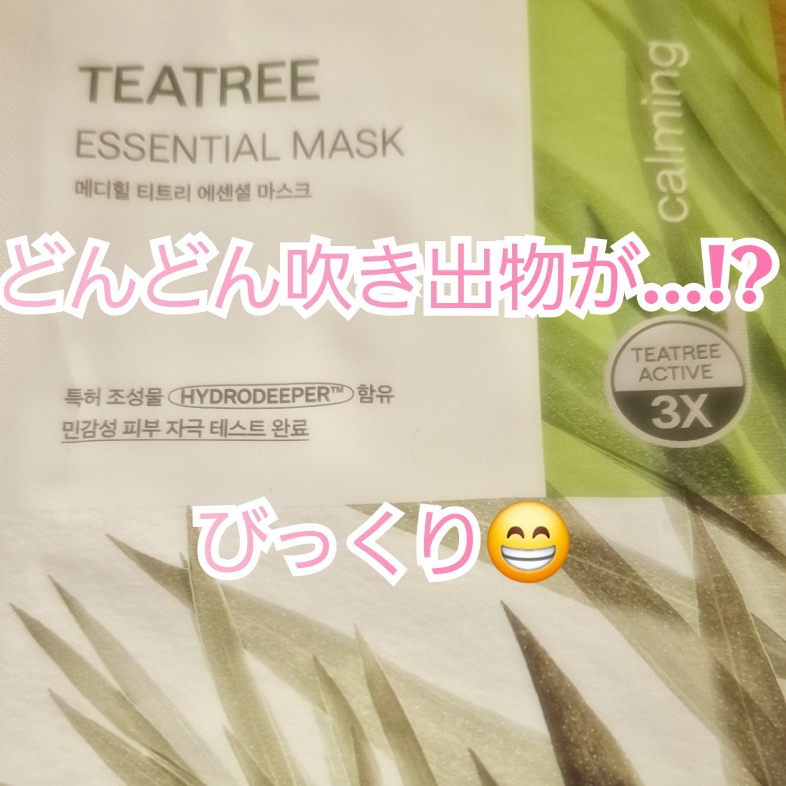 THE ティーツリー APマスク JEX/MEDIHEAL/シートマスク・パックを使ったクチコミ(1枚目)