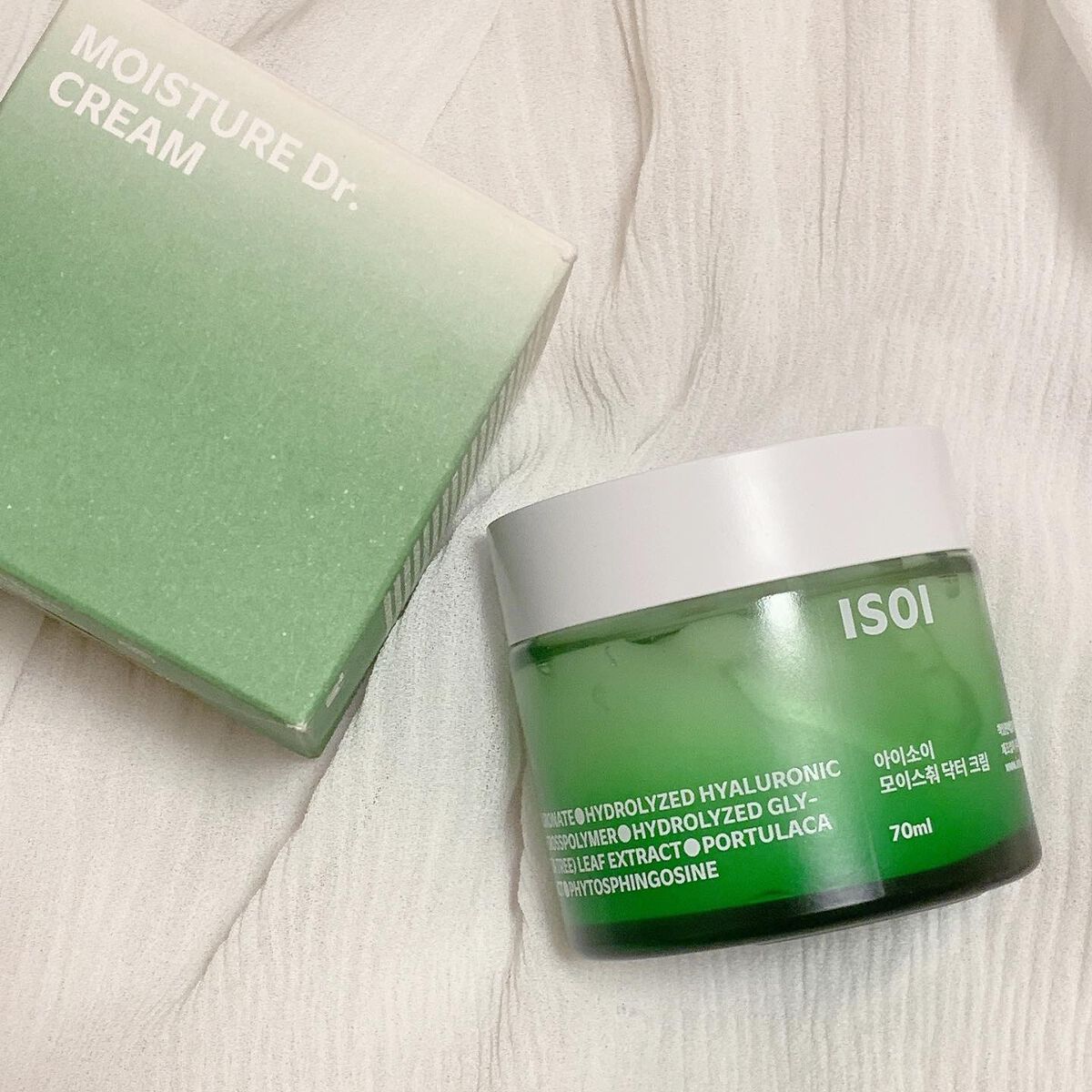 モイスチャー Dr. クリーム/ISOI/フェイスクリームを使ったクチコミ（3枚目）