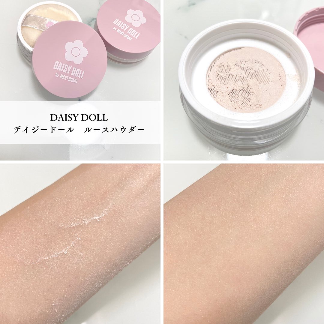 ルース パウダー 01 トランスルーセント/DAISY DOLL by MARY QUANT/ルースパウダーを使ったクチコミ（2枚目）