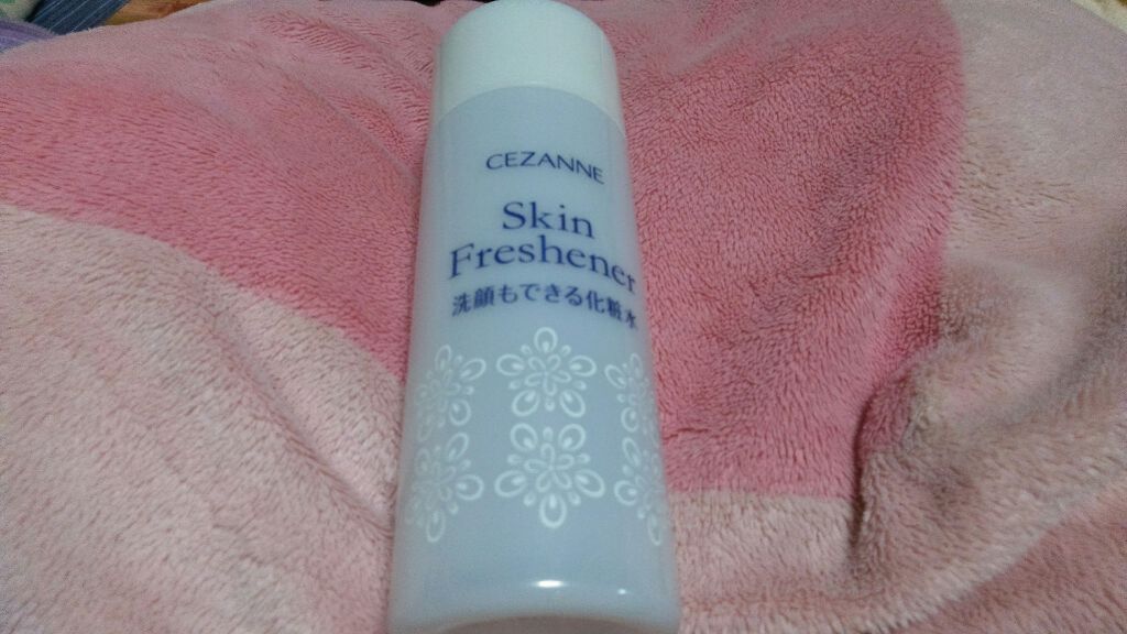 ふきとり化粧水/CEZANNE/拭き取り化粧水を使ったクチコミ（1枚目）