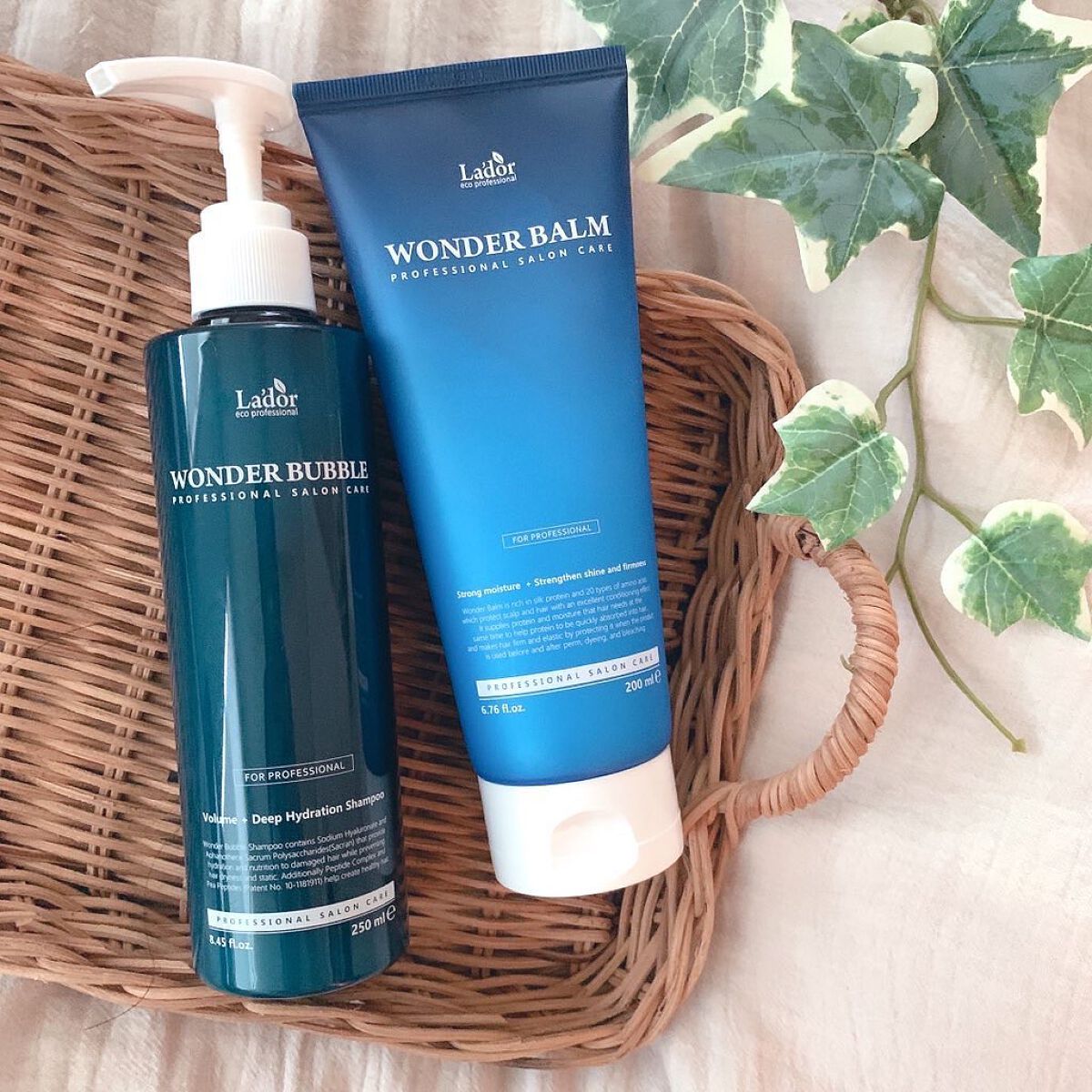 WONDER BALM/La'dor/洗い流すヘアトリートメントを使ったクチコミ(1枚目)