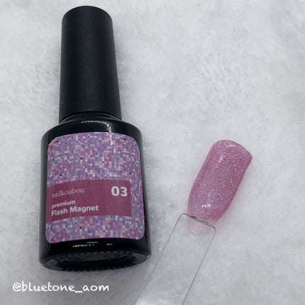プレミアムフラッシュマグネットジェル/ネイル工房/ジェルネイルを使ったクチコミ(1枚目)