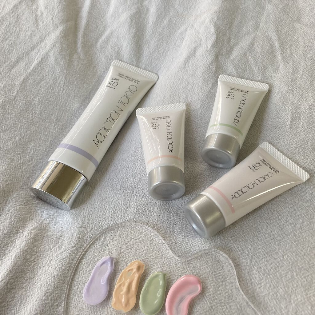 アディクション スキンプロテクター カラーコントロール SPF 40 PA+++ 003 Fresh Beige/ADDICTION/化粧下地を使ったクチコミ（1枚目）