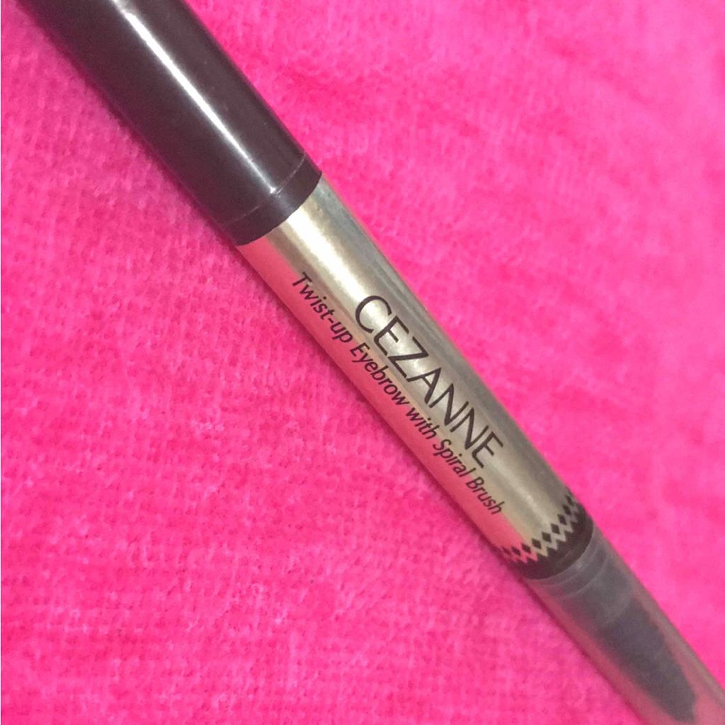 ブラシ付きアイブロウ繰り出し/CEZANNE/アイブロウペンシルを使ったクチコミ(1枚目)