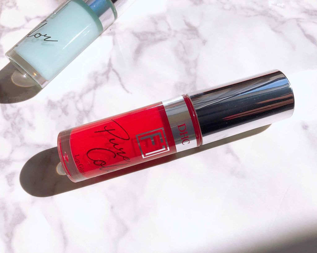 リップグロス ピュアカラー[F1]/DHC/リップグロスを使ったクチコミ（1枚目）