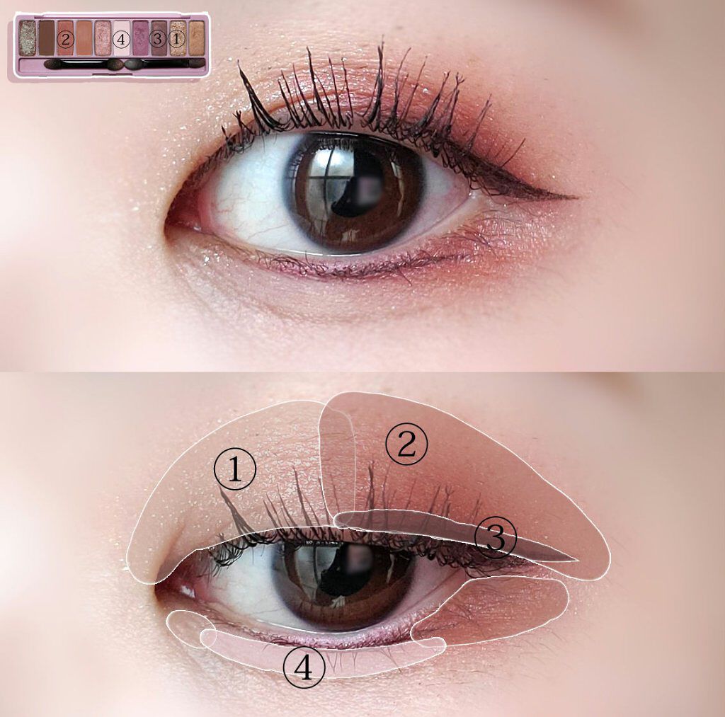 プレイカラー アイシャドウ/ETUDE/アイシャドウパレットを使ったクチコミ(2枚目)