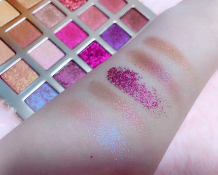 プロ ダズリング アイパレット グリッツ シャワー/CLIO/アイシャドウパレットを使ったクチコミ(4枚目)