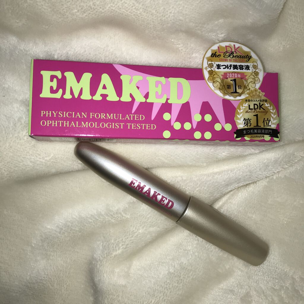 お久しぶりです！Aquaですっ

EMAKED届きました！(セブンに取りに行きました笑)

これから私のまつ毛ちゃん達がどう成長するか楽しみです🥰

*☼*―――――*☼*―――――

箱を開けるとこんな紙が！(２、3枚目の写真)

なる