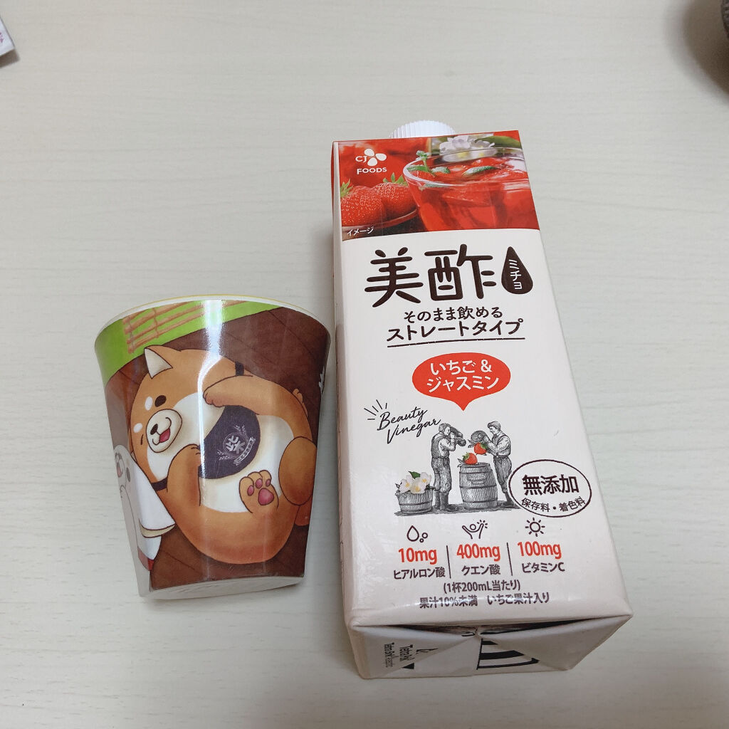 いちご&ジャスミン/美酢(ミチョ)/その他飲むお酢を使ったクチコミ（1枚目）