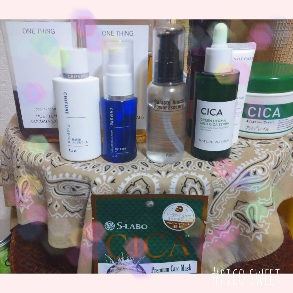 CICA advanced cream/プラチナレーベル/フェイスクリームを使ったクチコミ（1枚目）