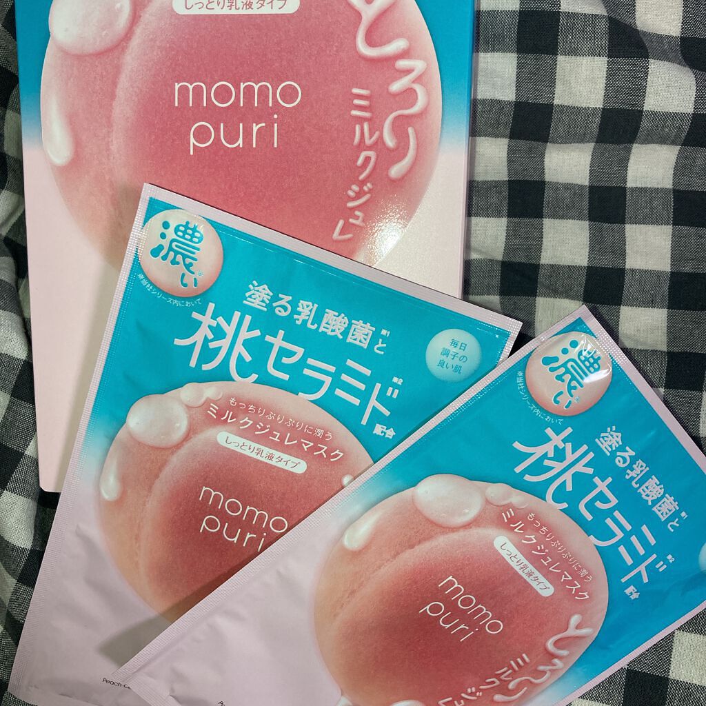 潤い濃密ミルクジュレマスク/ももぷり/シートマスク・パックを使ったクチコミ(1枚目)