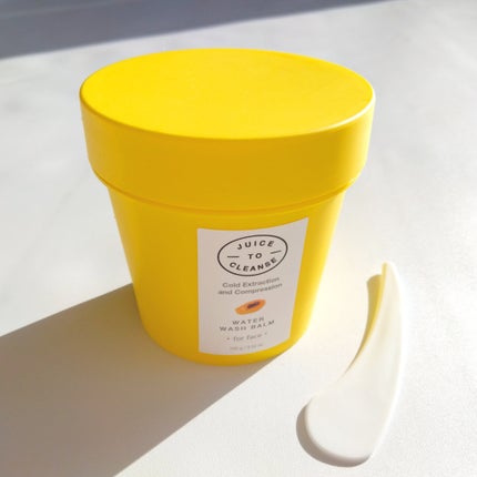 ウォーターウォッシュバーム/JUICE TO CLEANSE/スクラブ・ゴマージュを使ったクチコミ(1枚目)