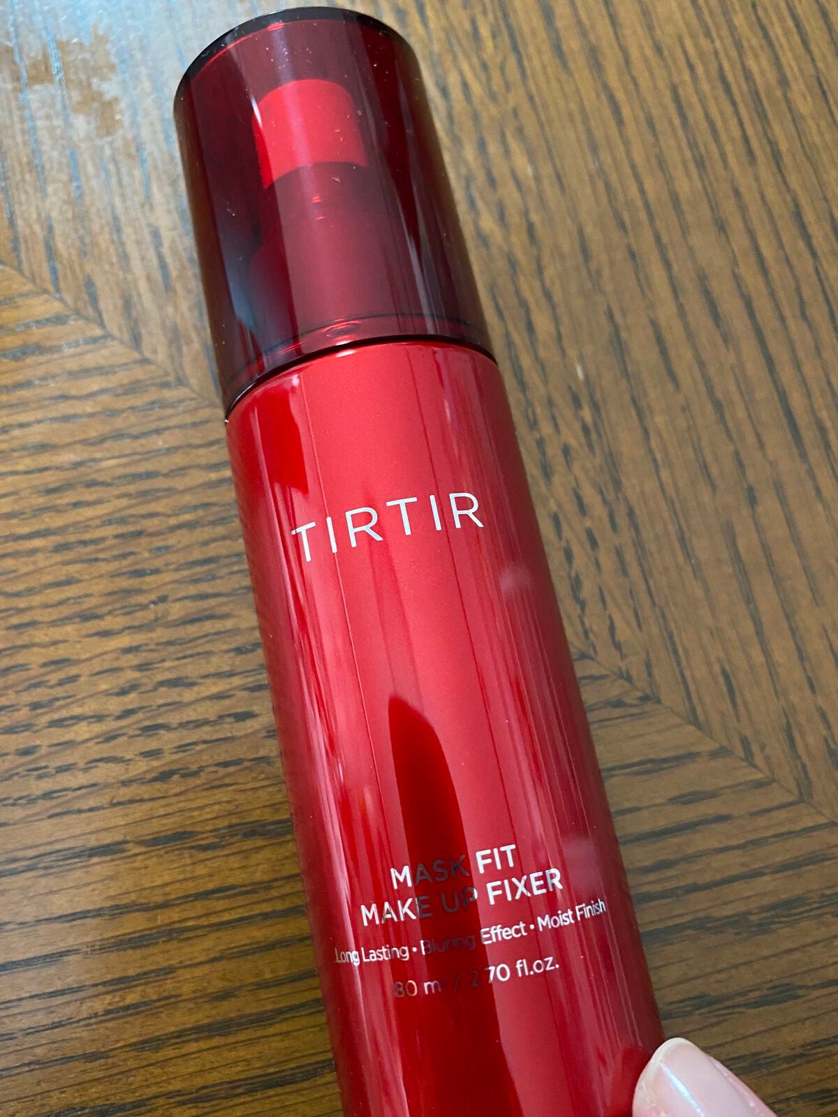 マスクフィット メイクアップフィクサー/TIRTIR(ティルティル)/フィックスミストを使ったクチコミ(2枚目)