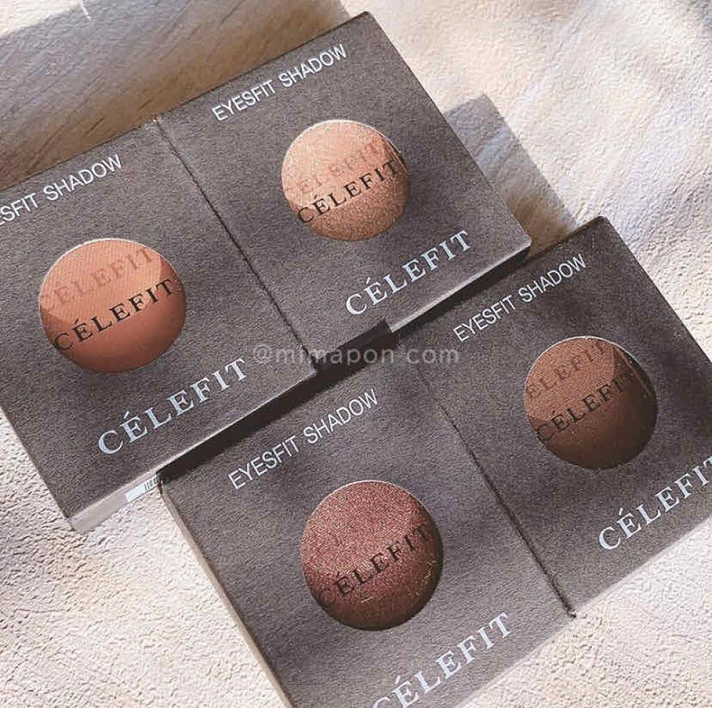 Eyes Fit Daily Shadow 03 チェリーウッド/CELEFIT/単色アイシャドウを使ったクチコミ（3枚目）