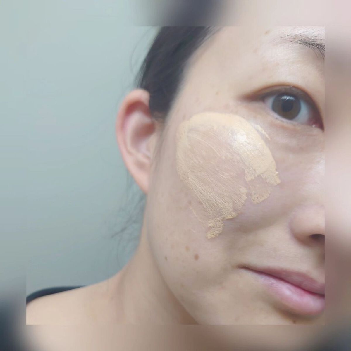 CR ナチュラル マット モイスチャライザー バニラ 02/bareMinerals/クリーム・エマルジョンファンデーションを使ったクチコミ（2枚目）