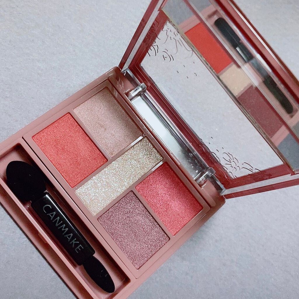 【旧品】パーフェクトスタイリストアイズ No.14 アンティークルビー/キャンメイク/アイシャドウパレットを使ったクチコミ（2枚目）